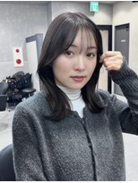 ジゼル 梅田(GiseL)&nbsp;透明感カラー、顔周りカット