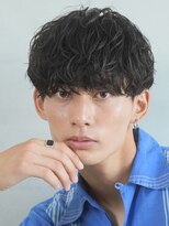 バイフィフス 原宿/表参道(by fifth) 原宿ゆるめスパイラルパーマメンズカット刈り上げマッシュ