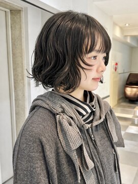 ゼンコー 表参道(ZENKO) ショートボブパーマニュアンスパーマレイヤーボブパーマ