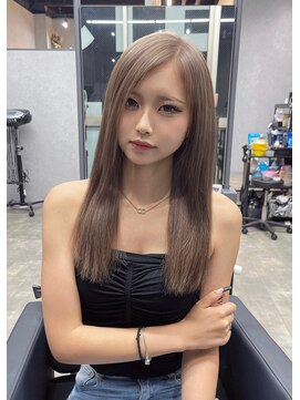 ペヴァ バイ シエンゴールド(PEVA by CIEN gold) ミルクティーグレージュ/ブリーチ/ハイトーン#浜松駅#カラー