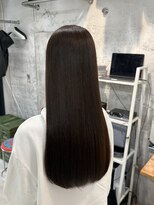 カリファ 田町(KHALIFA)&nbsp;【 髪質改善 】ストレートパーマ & アッシュブラウンカラー