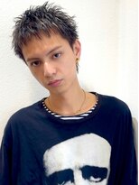グリーンミドル(GREEN middle)&nbsp;メンズベリーショート/メンズウルフ/メンズカット/ハイライト