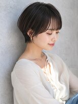アディ 中野南口店(Addi)&nbsp;丸みシルエットの暗髪コンパクトショート