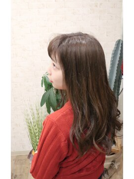 ラピッツヘアデザイン(la Pitt's hair design) ブルーグレージュ☆ロング