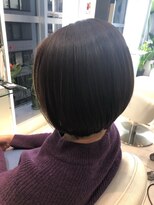 ヘアーメイク クルミネ(Hair Make CULMINE)&nbsp;毛先までしっとりまとまるボブにオージュアトリートメント！