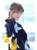 《Uri/二子玉川》浴衣着付+ヘアセット