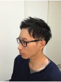 ツーブロショート