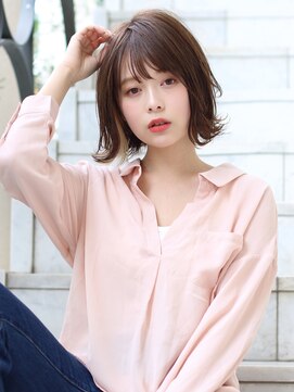 アンド ストーリーズ(&STORIES) ショート/ボブ【外ハネボブ/アッシュブラウン/ネオウルフ】