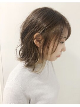 グランドライン(GRAND LINE) GRAND LINE千崎聖太 グレーベージュベビーピンク