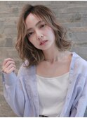 きりっぱミディ×シフォンベージュ(梅田)