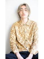 ビビト(bibito) bibito メンズウルフ ハイトーン ニュアンスパーマ ウルフ