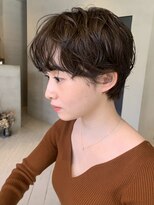 ヘアー アイス ルーチェ(HAIR ICI LUCE) ショート パーマ ショートパーマ ゆるふわ 担当今枝