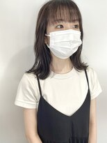 コフィー バイ メルト 吉祥寺(cofy by melt)&nbsp;【三ツ井純】透明感グレージュカラーアッシュミディアムレイヤー