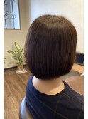 内側刈り上げボブ