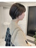 ショートボブ/大人巻き/ぷつっとボブ/ナチュラルモード/銀座駅