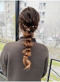 結婚式ヘアセット
