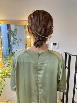 ヘアー アイス ルーチェ(HAIR ICI LUCE) ヘアセット　お呼ばれヘア　/中西