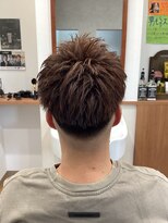 小谷理髪店 ソル(SOL)&nbsp;ショート２ブロック＋フェードスタイル