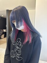 アルーシェウィズスカイ 原宿(Alushe with Sky)&nbsp;デザインイヤリングカラー/ダブルカラー/ケアブリーチ/