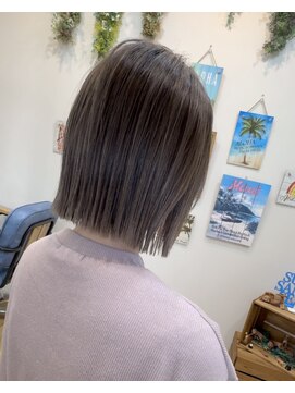 ラニハナクドウ(lanihana.kudo) +*~白髪ぼかしハイライト【オフグレージュ】~*+