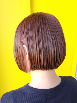 シャロン(SHARON) 【SHARON原宿】垢抜けタッセルボブ×赤みブラウン