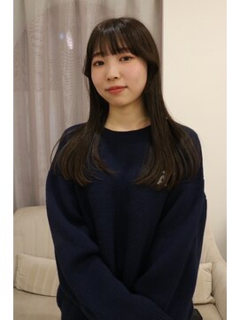 エレノア 梅田 大阪駅前第4ビル店(Eleanor) 【Eleanor梅田】暗髪ロングレイヤーヘアスタイル