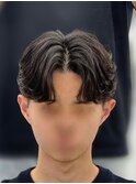 韓国メンズヘア/カルマパーマ/ニュアンスパーマ*渋谷/MEN'S/眉毛