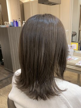 アルターリール(aL ter Rire) 前髪/アンブレラカラー/こなれミディ/イメチェン/福原遼華