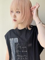 ゲーム 原宿店(GAME)&nbsp;ピンクベージュ/ダブルカラー/ケアブリーチ/髪質改善/原宿