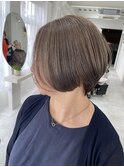 白髪ぼかしヘア