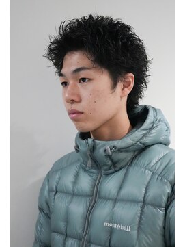 ルックグッドストア タカラヅカ(LOOK GOOD STORE TAKARAZUKA) メンズカットニュアンスパーマスパイキーショート0106