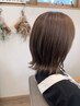 似合わせデザインカット＋カラー＋(インナーorハイ＆ローライト)　￥13200～