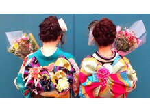 ヘアギャラリーリリカル(hair gallery Lyrical)の雰囲気（冠婚葬祭や成人式等の着付、ヘアセットもご予約承ります。）