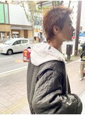 メンズウルフカット