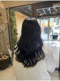 黒髪エクステロング