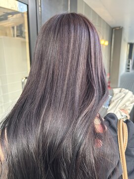 シオ ヘアー デザイン(Sio. hair design) lavender brown