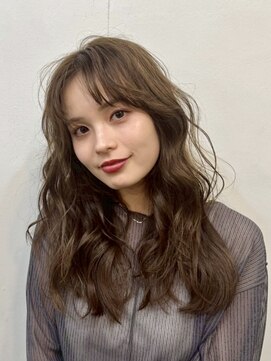 ファルベ(Farbe) ミディアムヘア/暗めカラー/グランマッシュ/デザインカラー