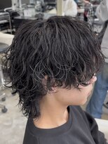 エデアンホンテン メンズサロン(EDEAN 本店 （旧：EDEAN 上通）)&nbsp;熊本メンズカット ウルフ スパイラルパーマ MEN'S HAIR