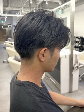 アイシーキョウト(I see kyoto) メンズカット/ツーブロックセンターパート/フェザーショート