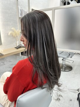 ユアーズヘア 東新宿店(youres hair) 【他店のハイライト直します】艶カラーで美しく!