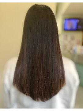 エム デ ヘアー オカダ ロングスタイル
