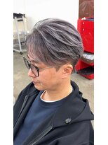 リップス 吉祥寺店 (LIPPS)&nbsp;ホワイトシルバーバレイヤージュセンターパート