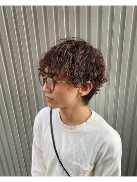 ツイストスパイラルパーマ/マッシュ