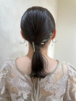 ラヴィズム 長岡店(LUVISM)&nbsp;韓国/顔周りレイヤー/ダブルカラー/ベージュ/前髪新潟長岡宮関