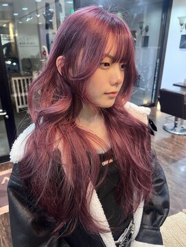 ヘアアンドスペース ベロン(hair&space velon) ロングレイヤー