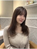 ♪大人ガーリー/バタフライカット/ミディアムレイヤー/銀座98
