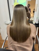 ウィッシュクエルポ 今本店(wish cuerpo)&nbsp;ブリーチなしダブルカラーで叶う透明感ベージュ♪