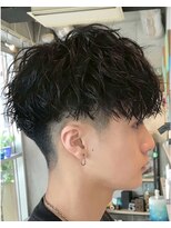 フィフス 栄(fifth)&nbsp;ツイストスパイラルパーマメンズマッシュ波巻きスパイラルパーマ