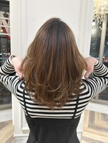 ウィル 野田阪神店(WiLL) くびれミディアムで叶える大人の抜け感レイヤー