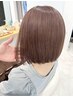 カット+カラー+マイフォーストリートメント ¥18700 → ¥16100